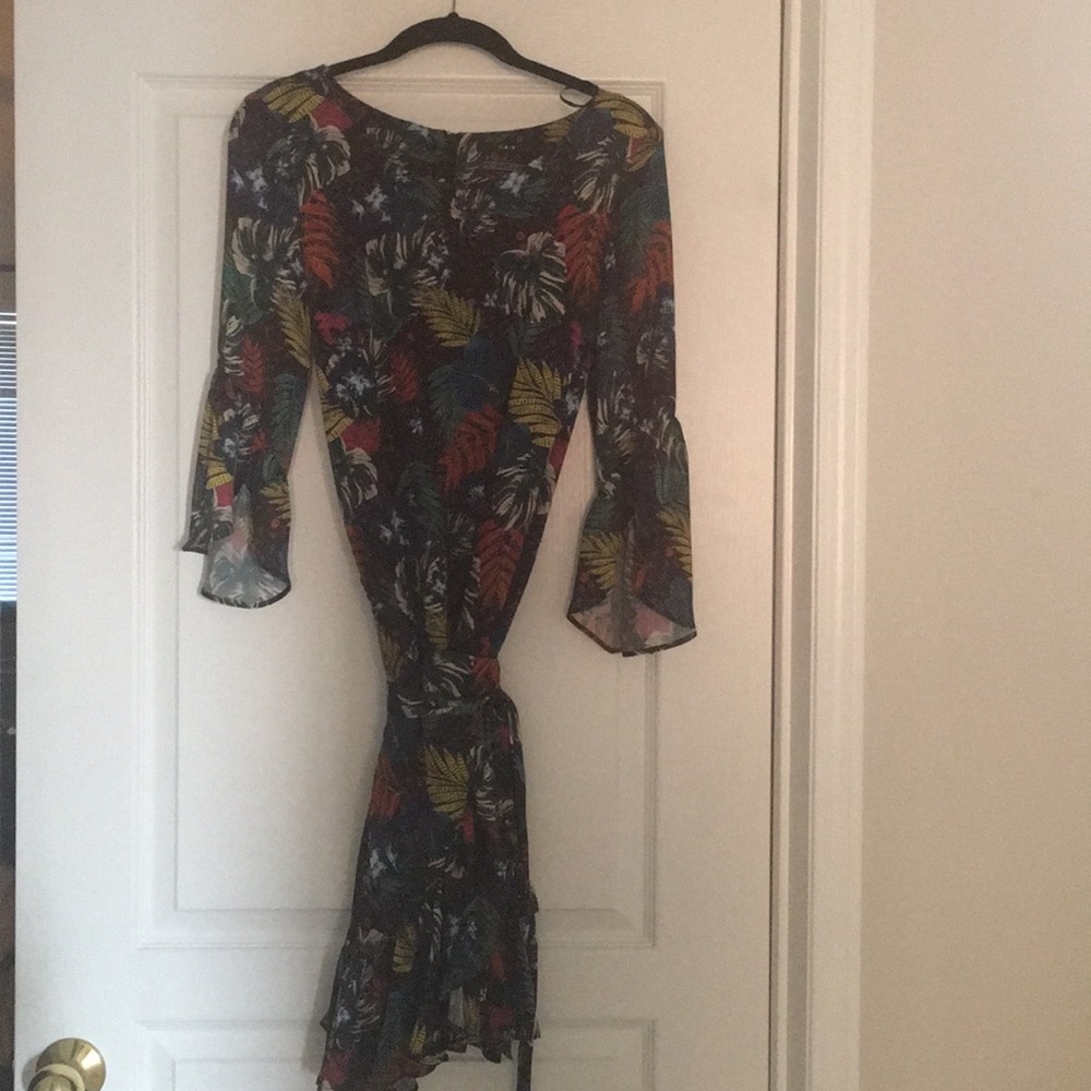 Beautiful fall floral dress by SET.